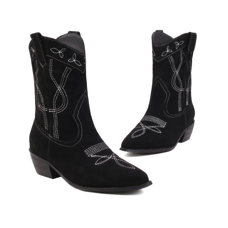 Modern Heeled Boots
