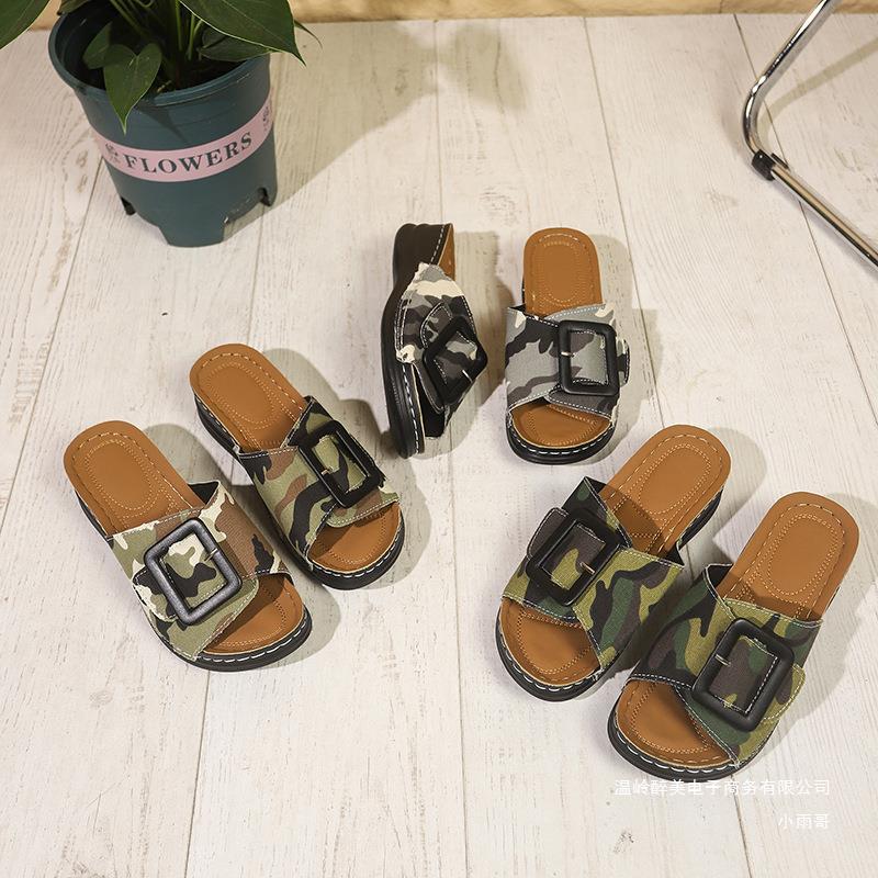 Simple Wedge Sandals