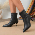 Modern Zip-Up Boots