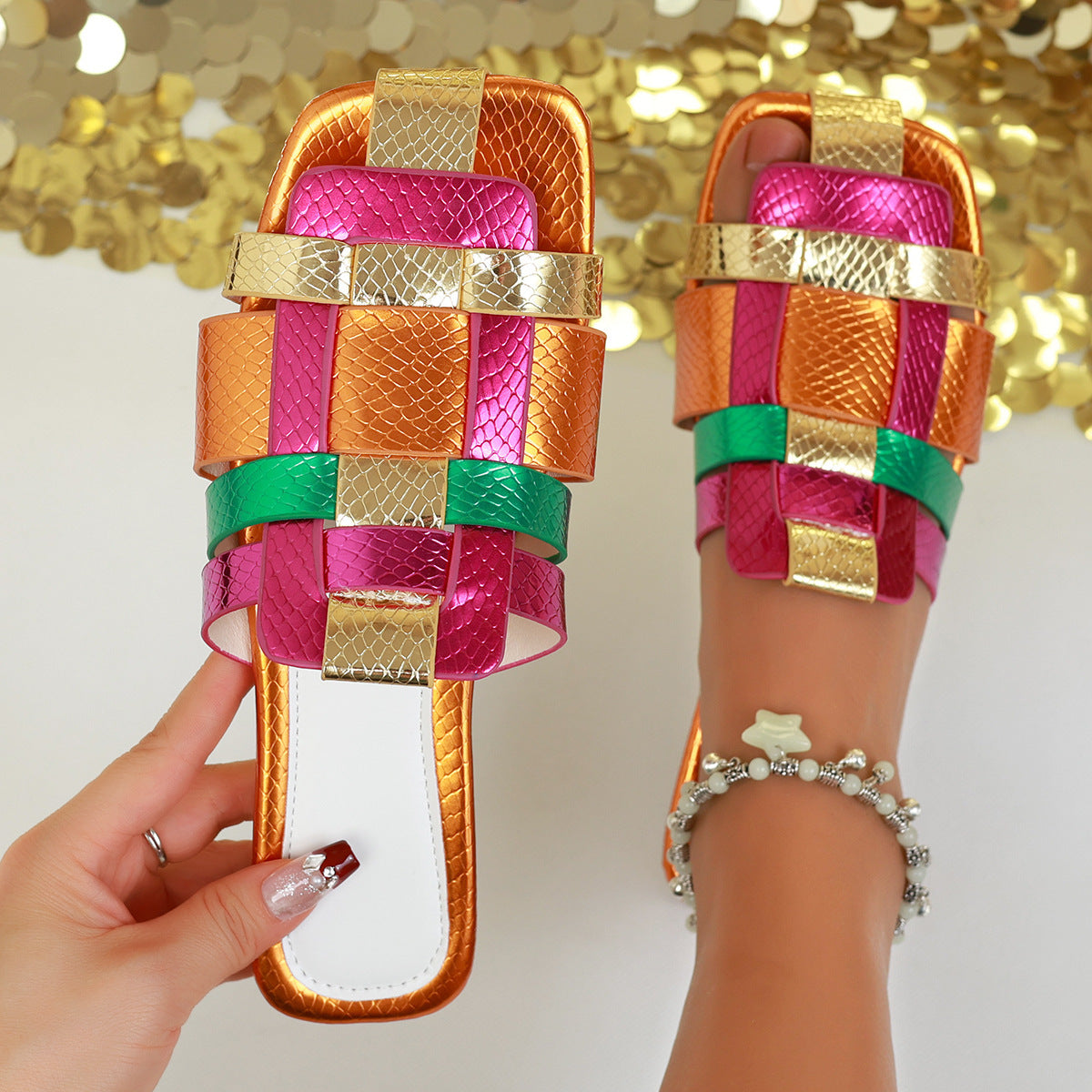 Coastal Strappy Sandals