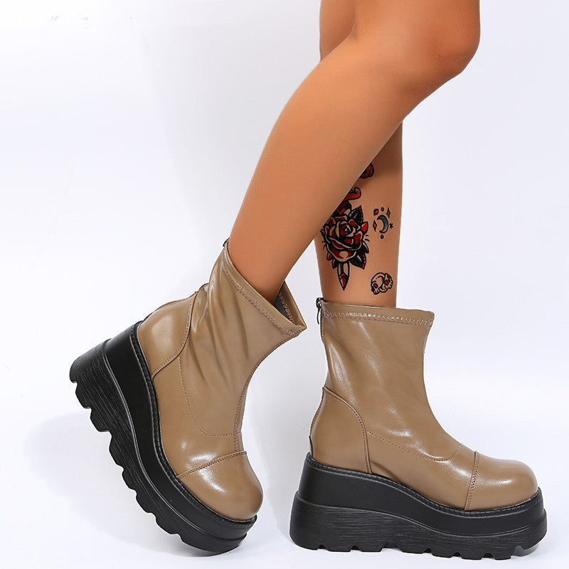 Warm Side-Zip Boots