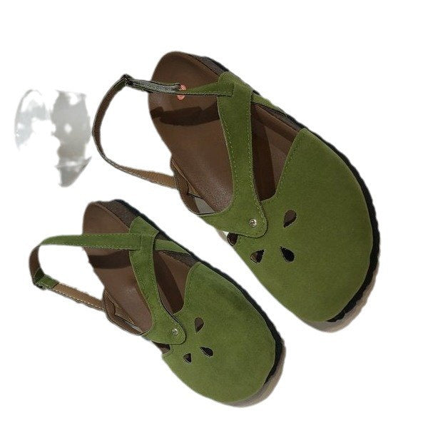 Breezy Buckled Sandals