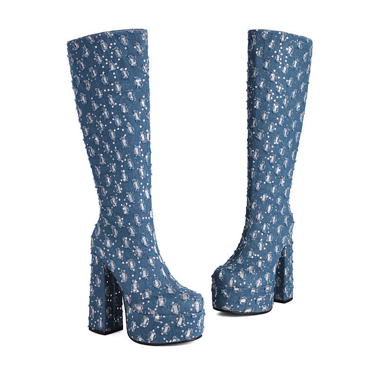 Simple Zip-Up Boots