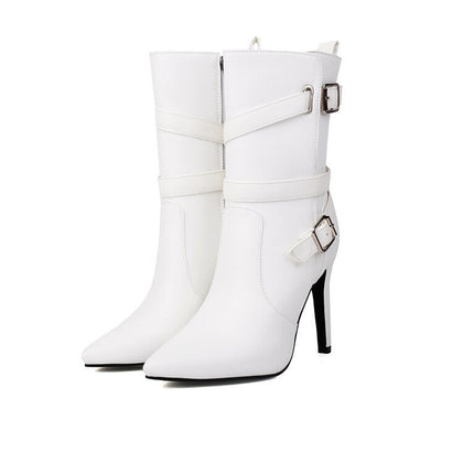 Classic Buckled Boots