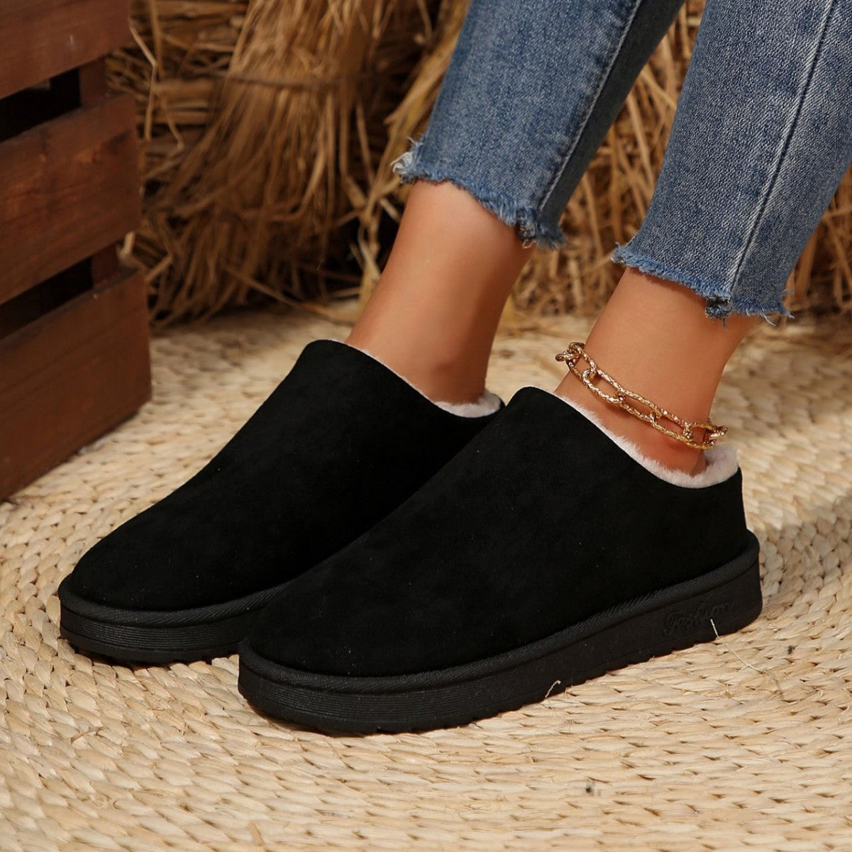 Natural Ankle Boots