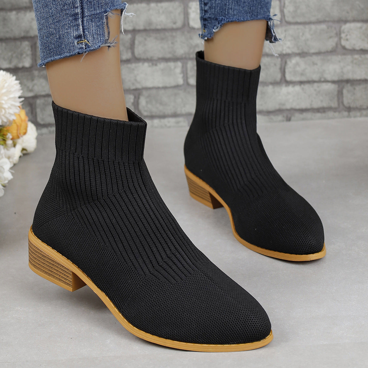 Weekend Textured Boots