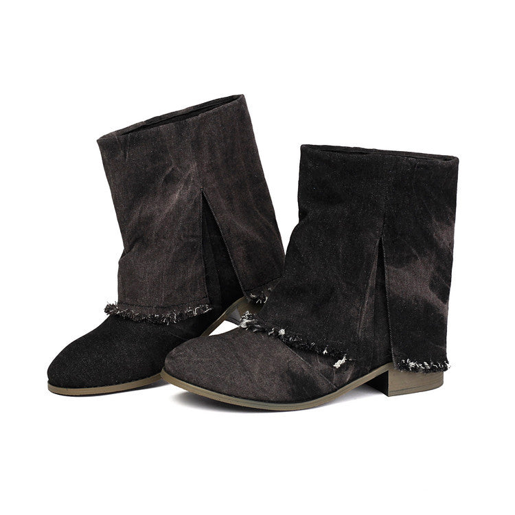 Modern Slouchy Boots
