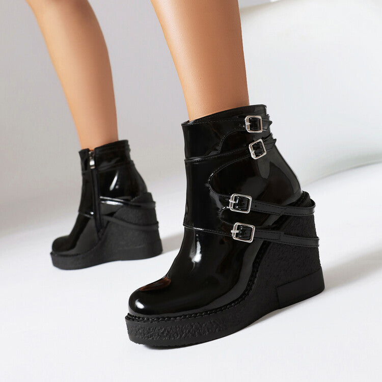 Relaxed Lug-Sole Boots