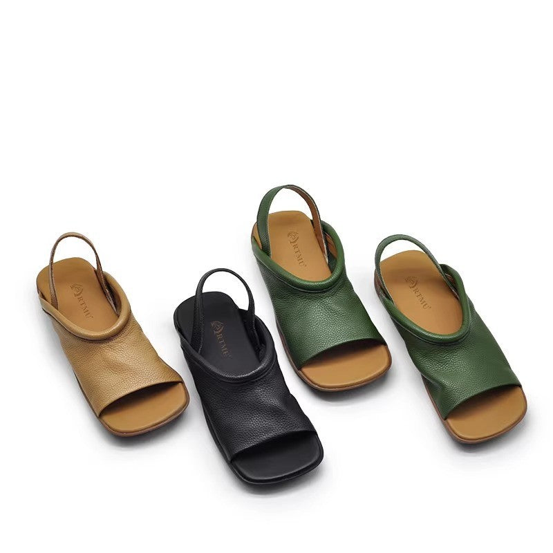 Minimal Open-Toe Sandals