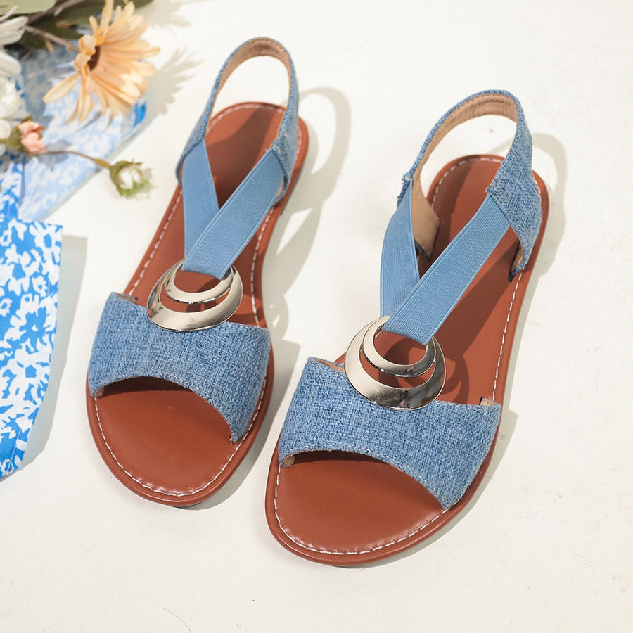 Summer Leather Sandals