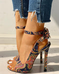 Relaxed Open-Toe Sandals