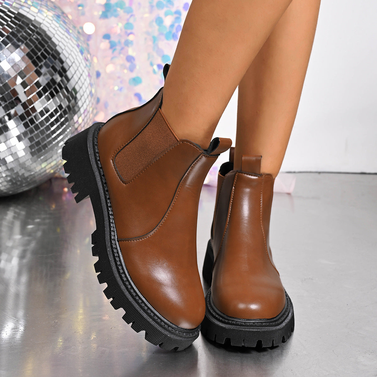 Minimal Slouchy Boots