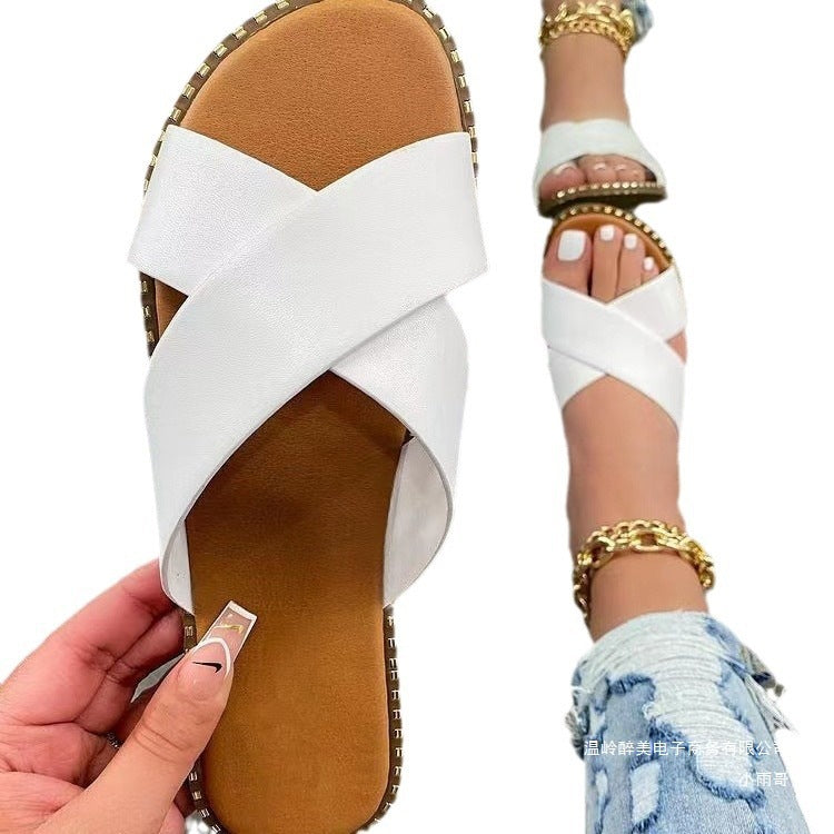 Relaxed Leather Sandals