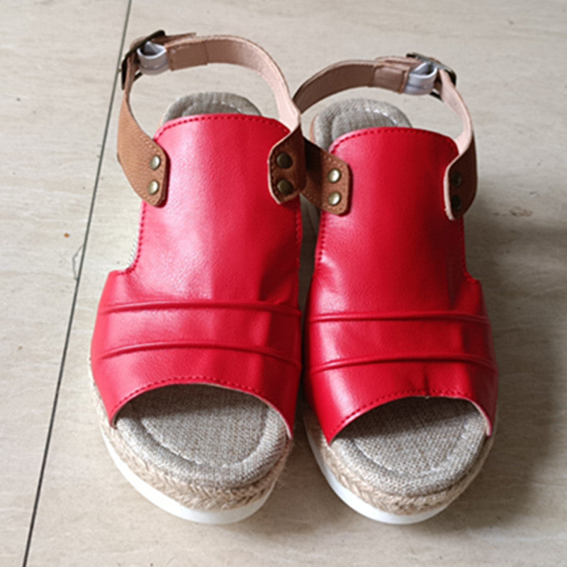Natural Strappy Sandals