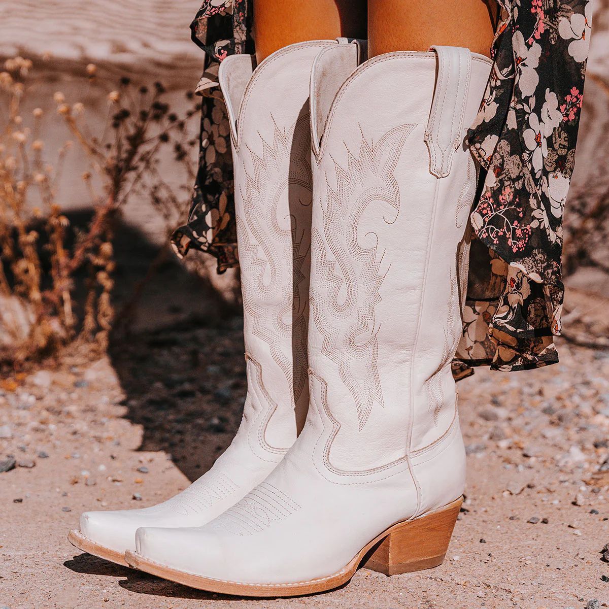 Vacation Block-Heel Boots