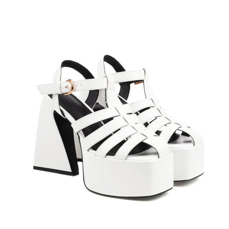 Airy Lace-Up Sandals