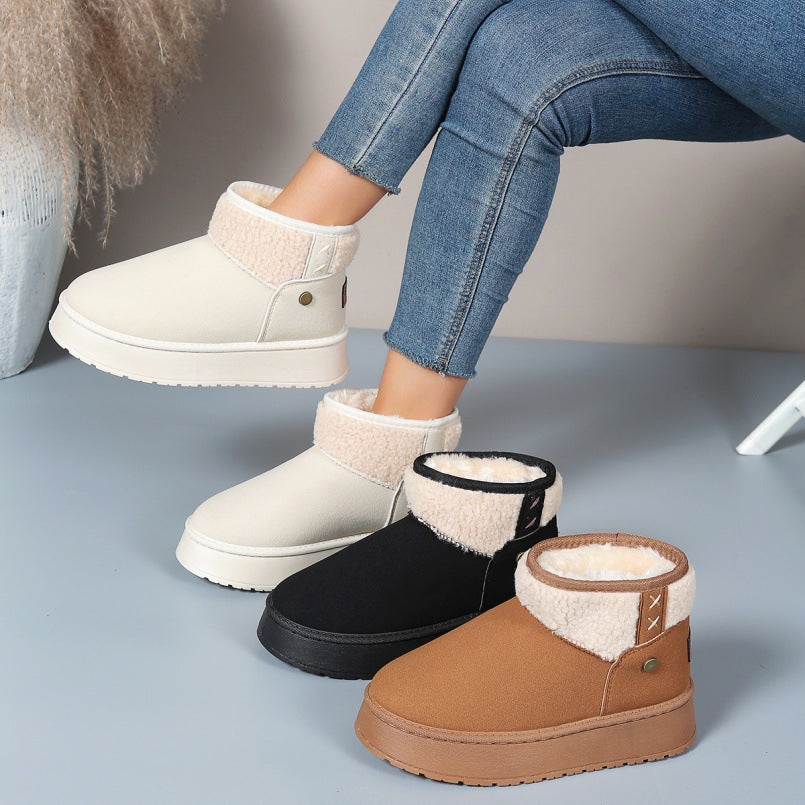 Beach Block-Heel Boots