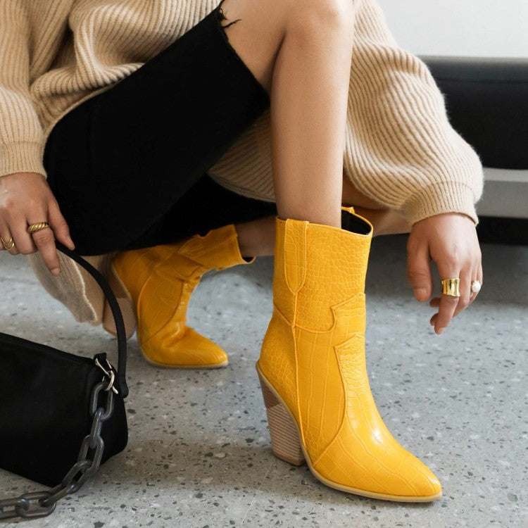 Modern Faux-Suede Boots