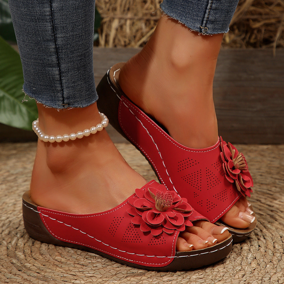 Summer Buckled Sandals