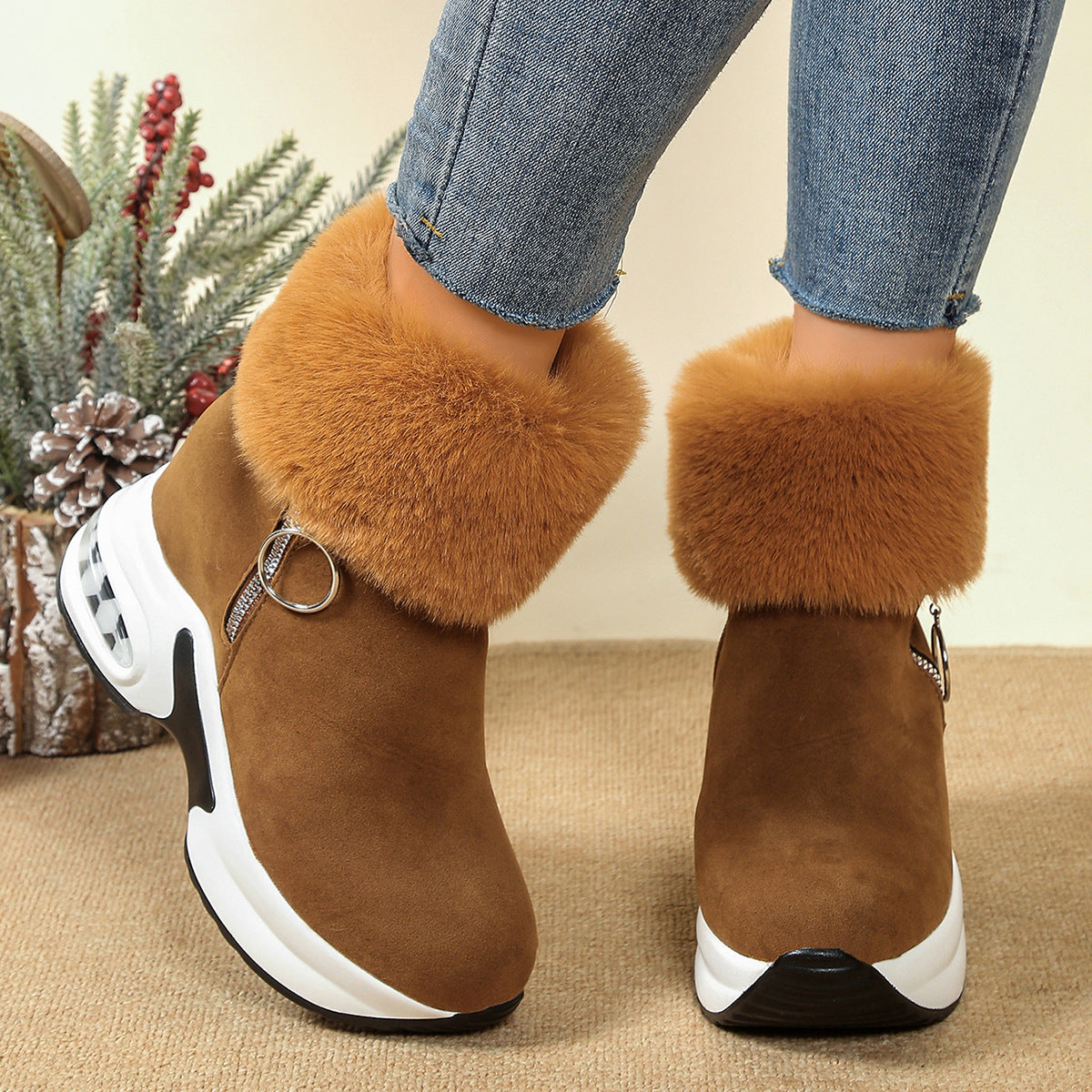 Summer Block-Heel Boots