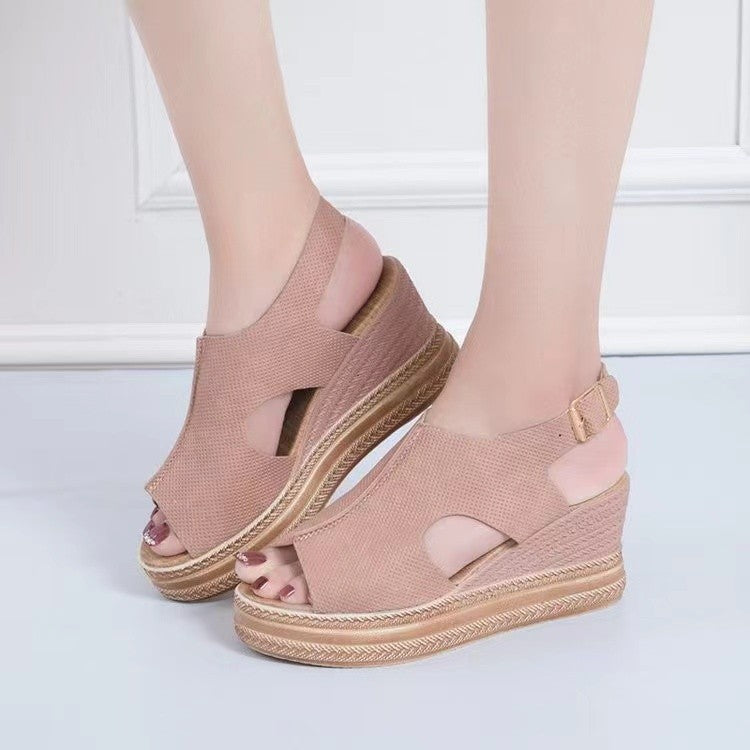 Natural Heeled Sandals