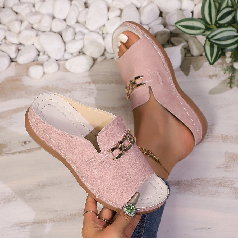 Modern Raffia Sandals