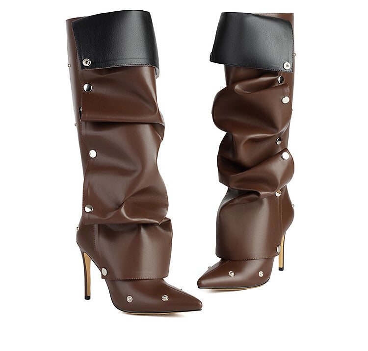 Simple Side-Zip Boots