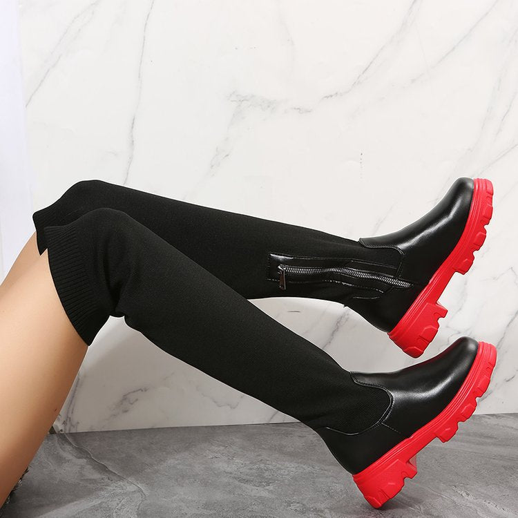 Airy Riding Boots