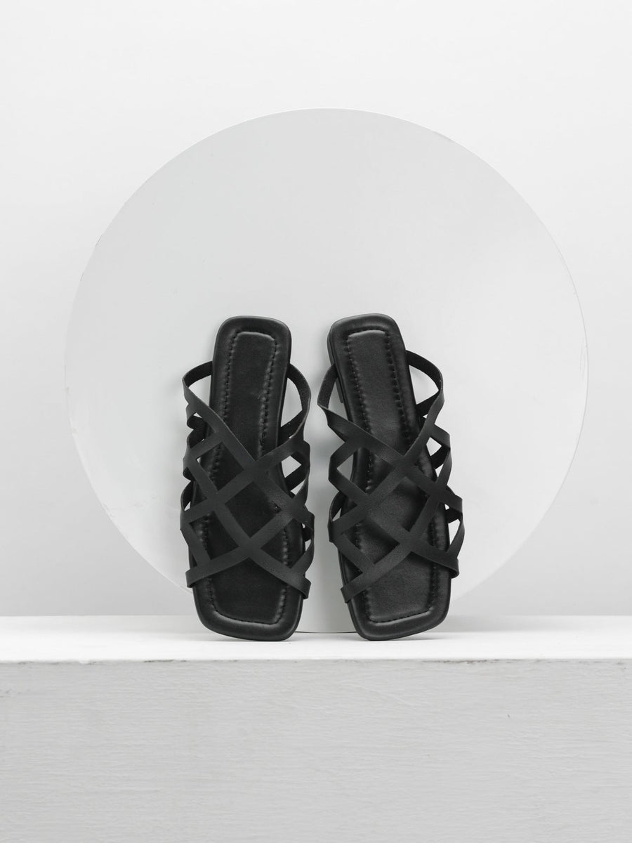 Sunny Metallic Sandals