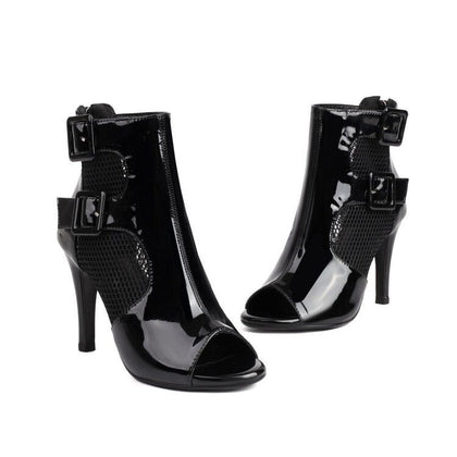 Clean Zip-Up Boots