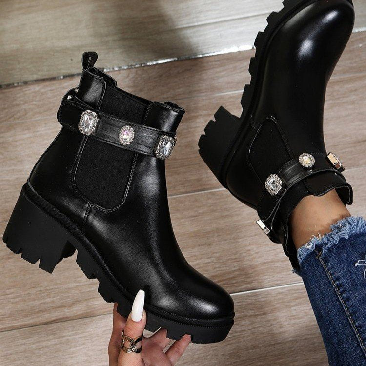 Travel Faux-Suede Boots