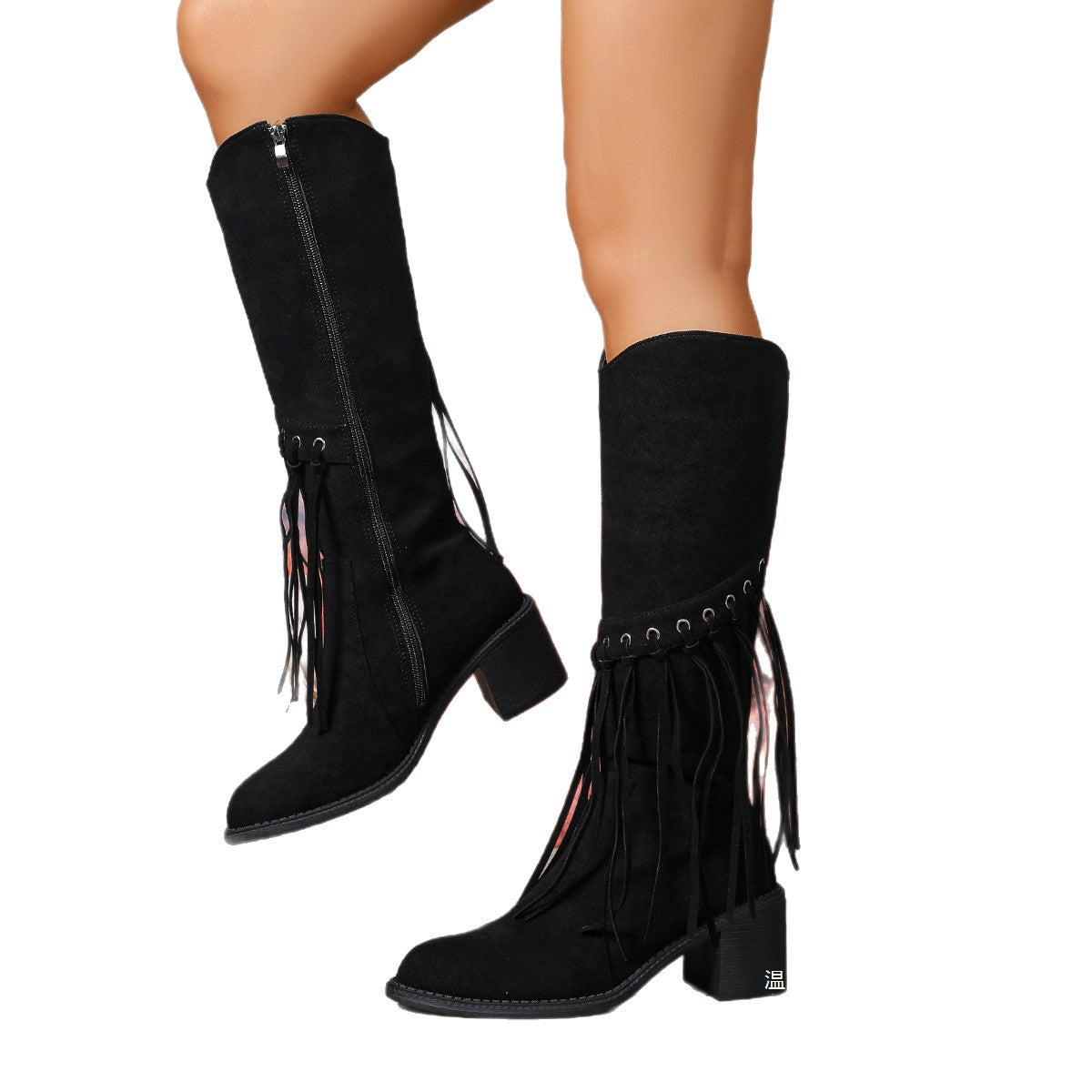 Casual Textured Boots
