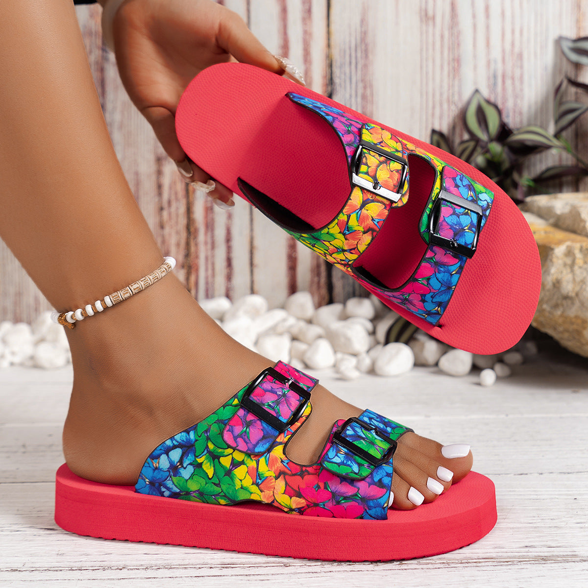 Airy Cork Sandals