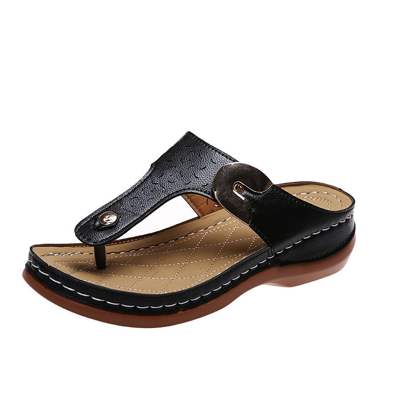 Walking Buckled Sandals