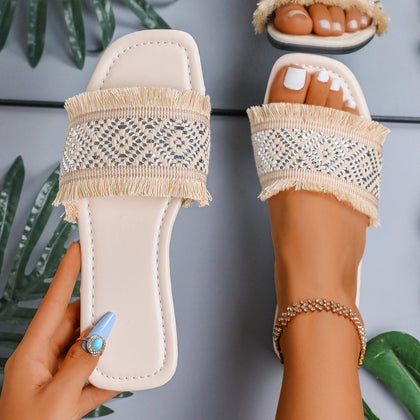 Weekend Buckled Sandals