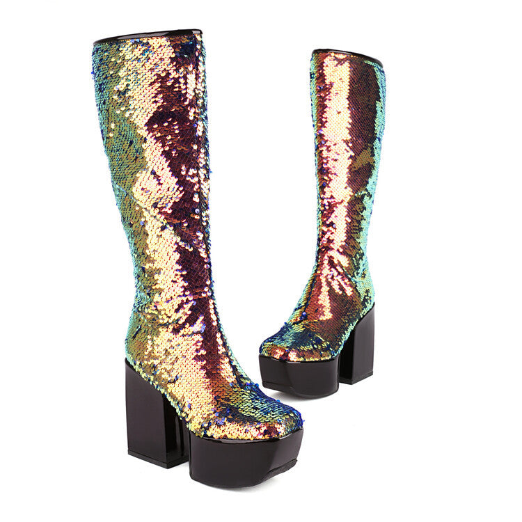 Light Platform Boots