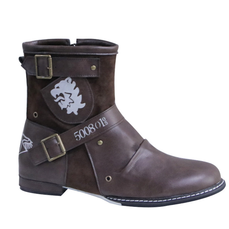 Relaxed Pointed Boots