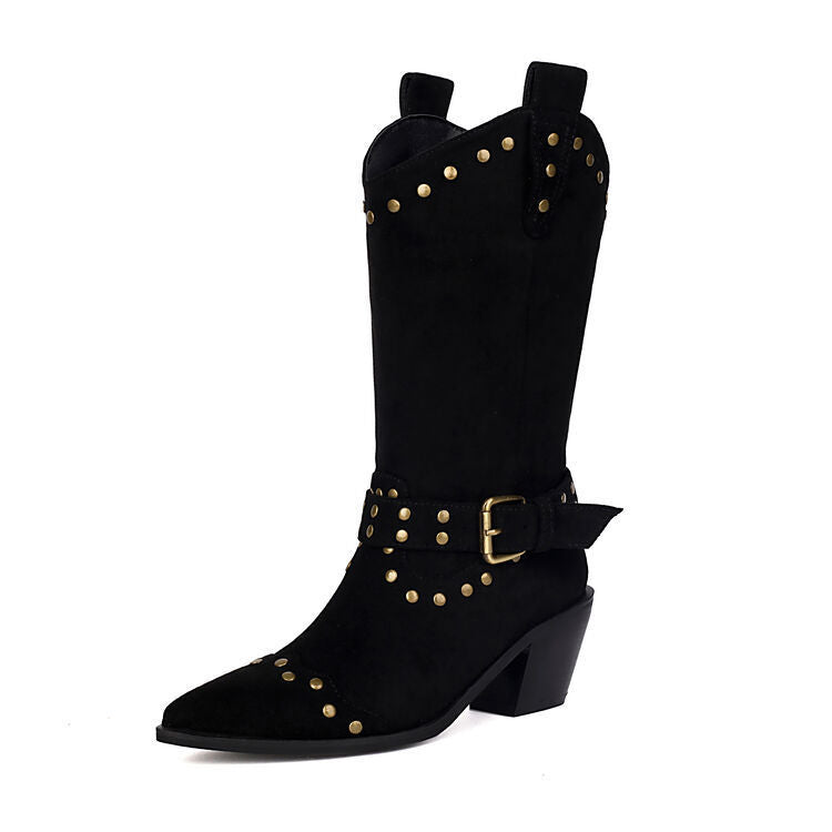 Comfortable Pointed Boots