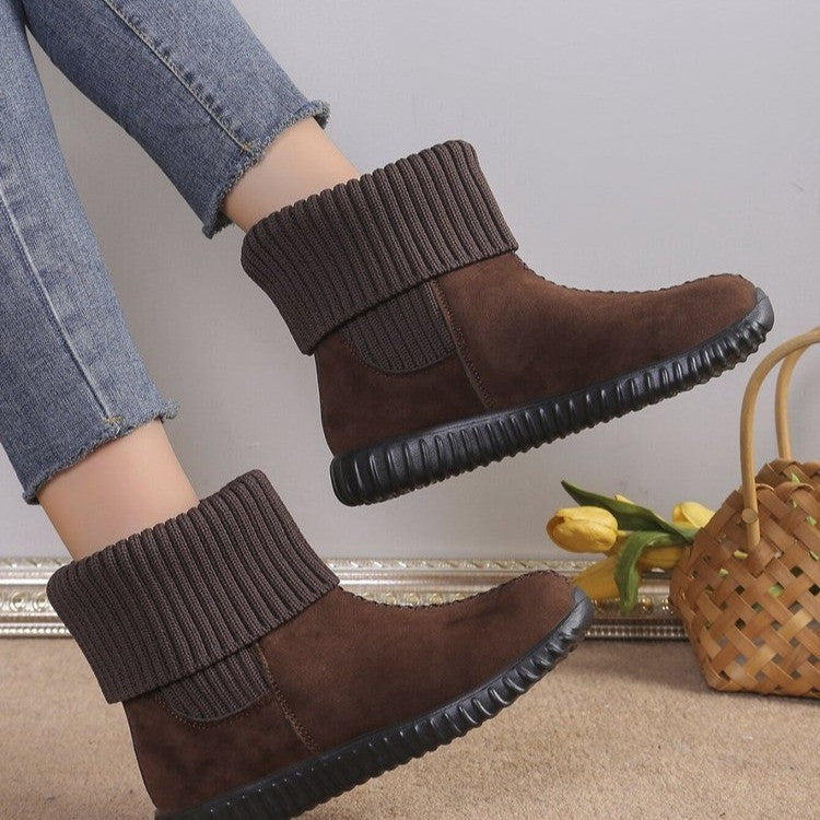 Modern Buckled Boots