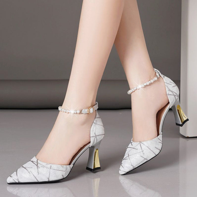 Beach Metallic Sandals