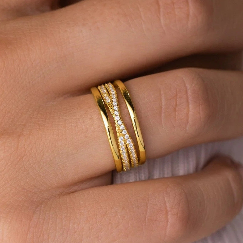 Warm Striped Set