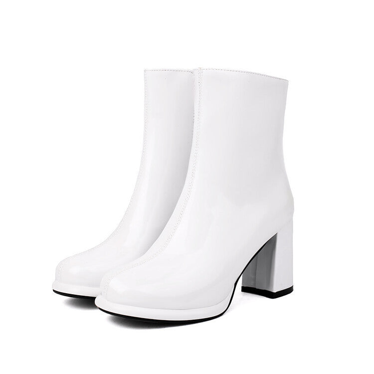 Relaxed Heeled Boots