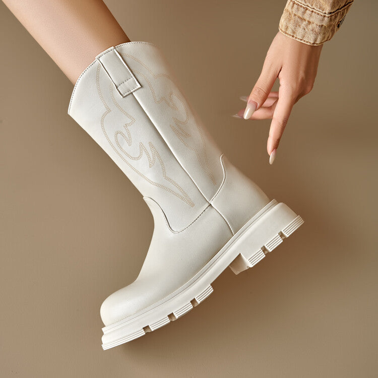Relaxed Riding Boots