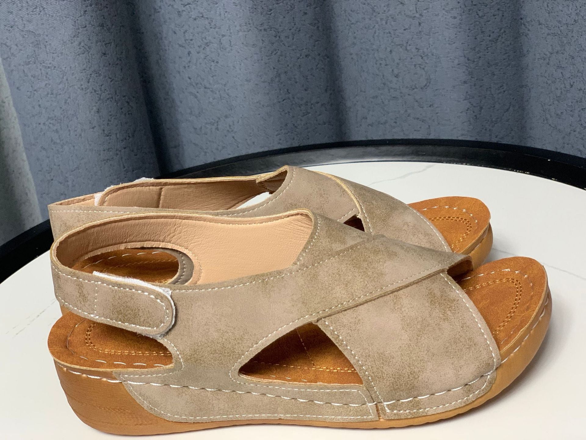 Comfortable Raffia Sandals