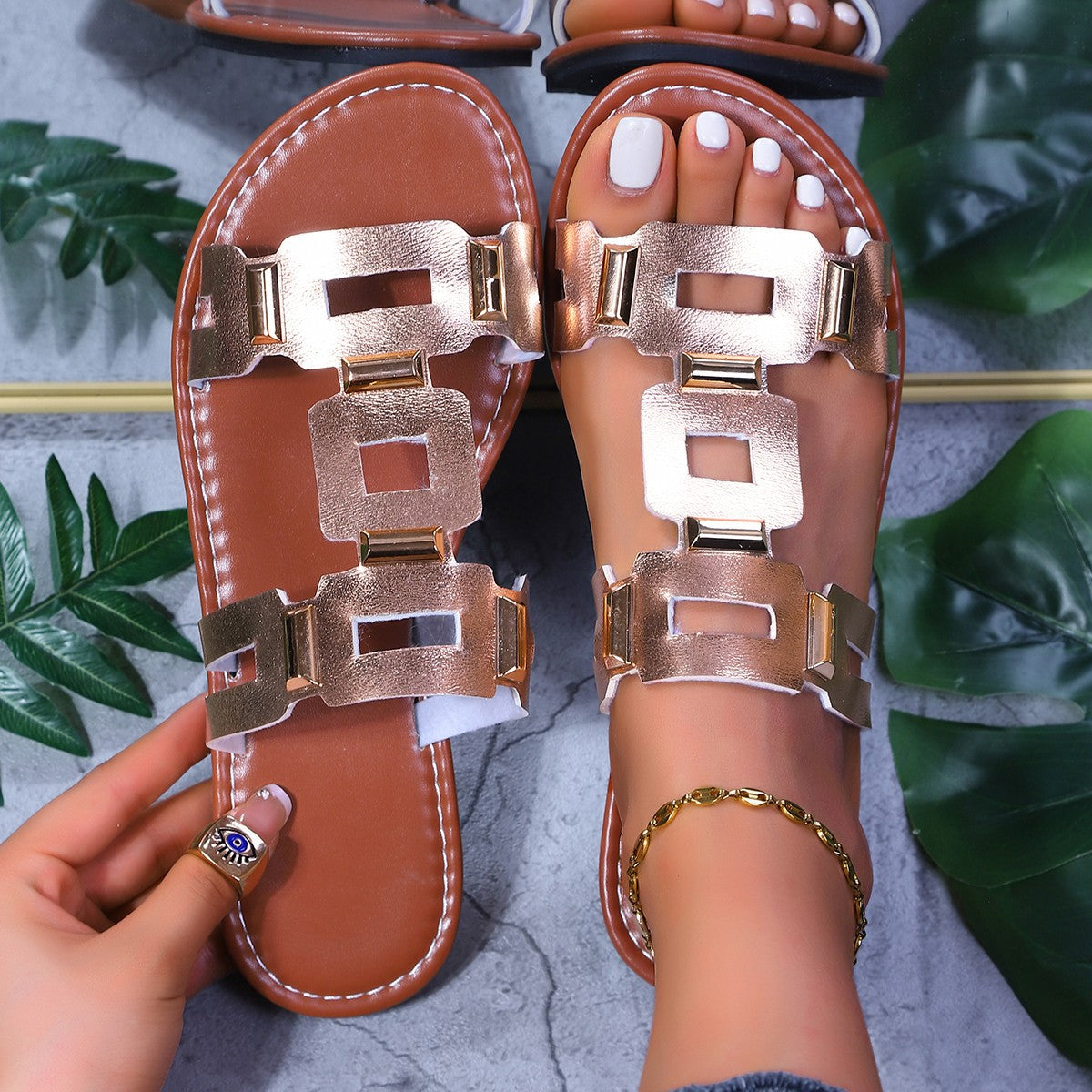 Summer Strappy Sandals