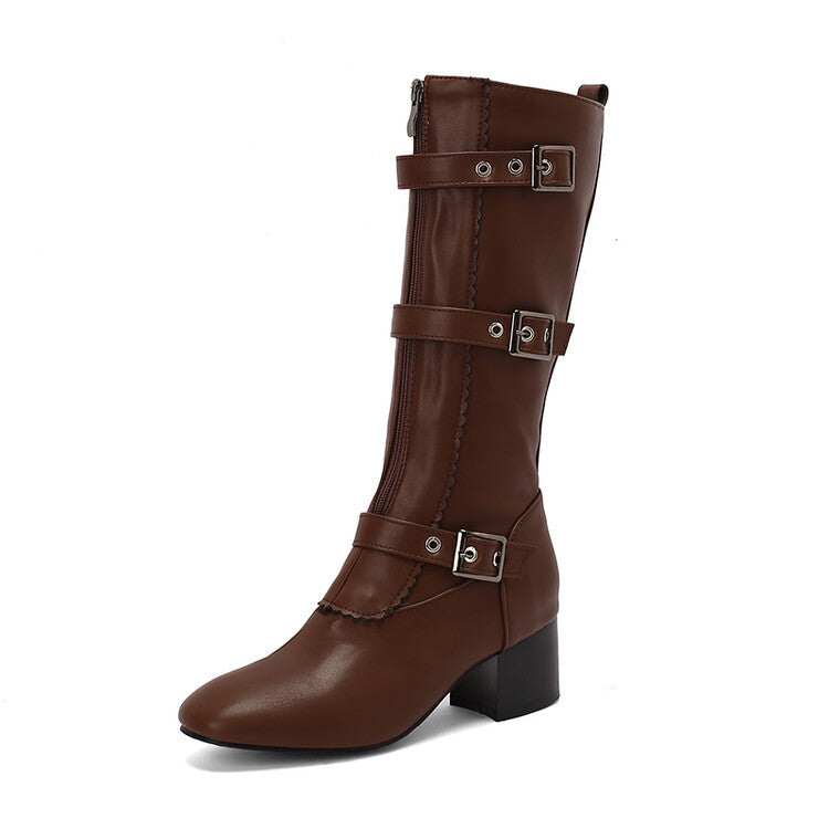 Sunny Block-Heel Boots