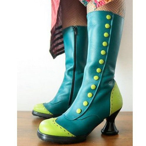 Minimal Knee-High Boots