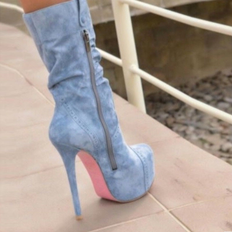 Walking Textured Boots