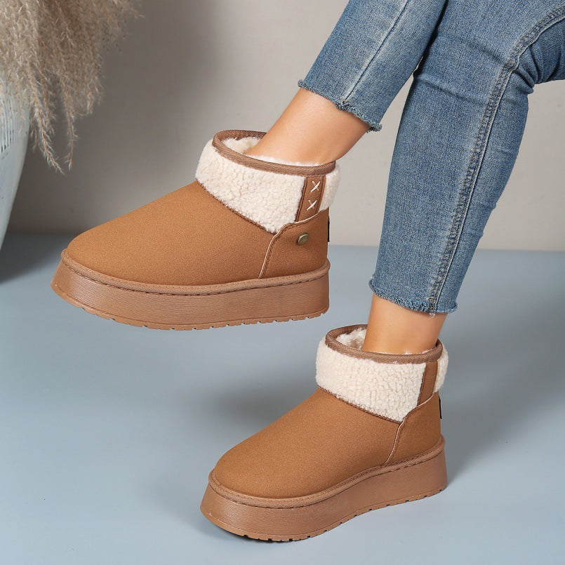 Beach Block-Heel Boots