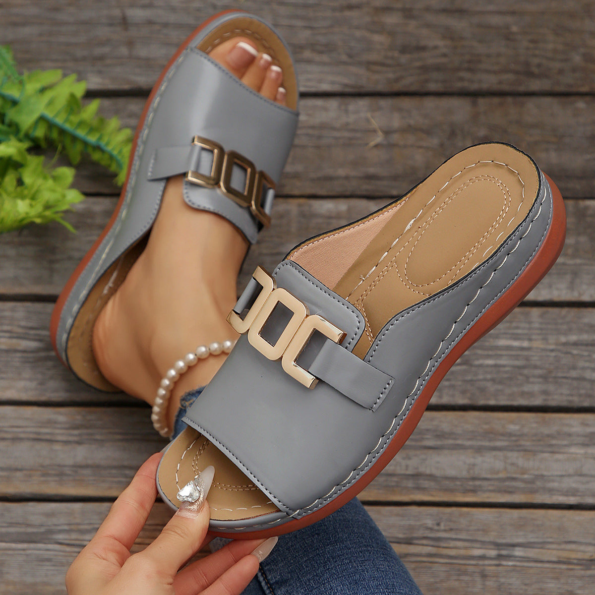Warm Woven Sandals
